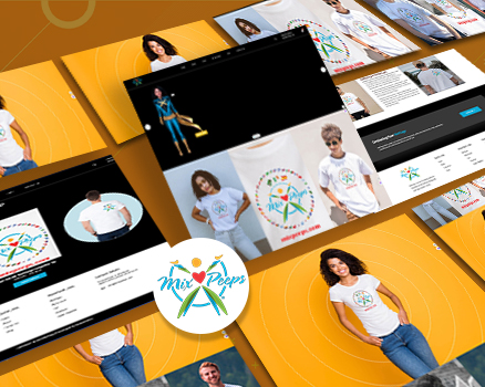 Stunning Website Theme for Custom T-Shirt Design Service