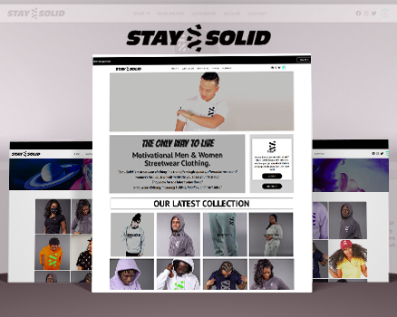 Premium Fashion & Clothing E-Commerce Website Layout