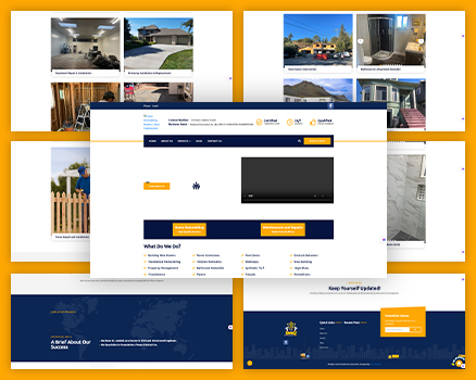 Website Design for Home Remodeling and Renovation Services