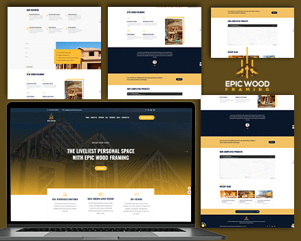 Professional Wooden Construction Company Website Theme