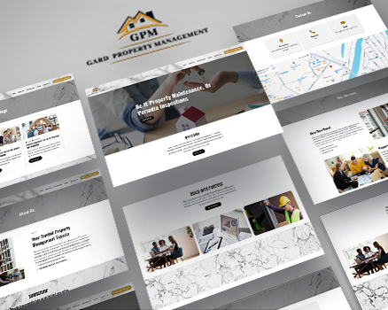 High-Quality Property Maintenance Solutions Website Layout