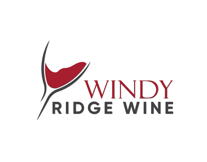 WINDY RIDGE WINE - Logo for Bars, & Restaurants