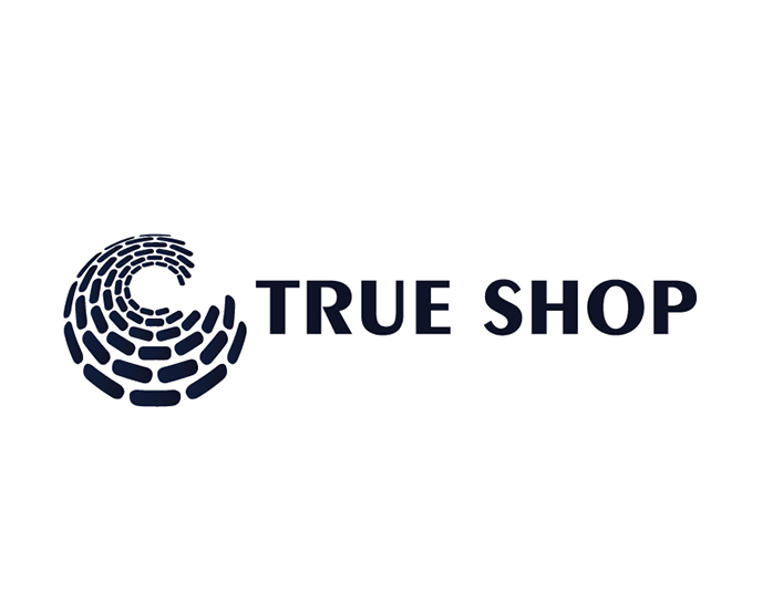 TRUE SHOP | Logo for Retail Business