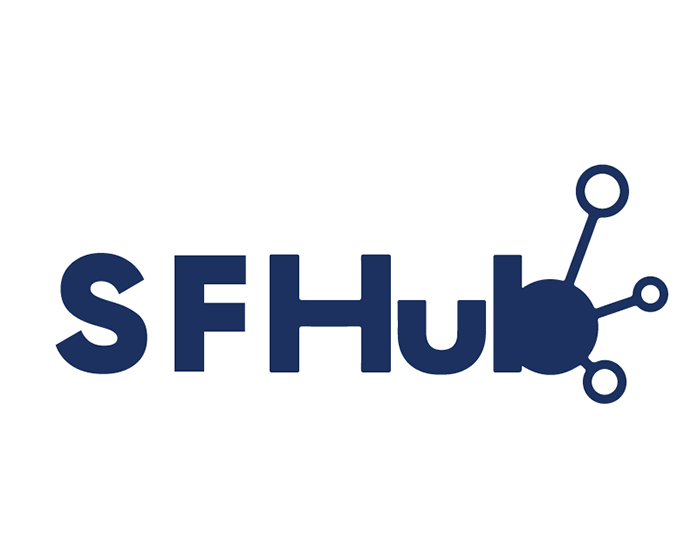 SF HUB | Logo for Gaming Appliances and Essentials