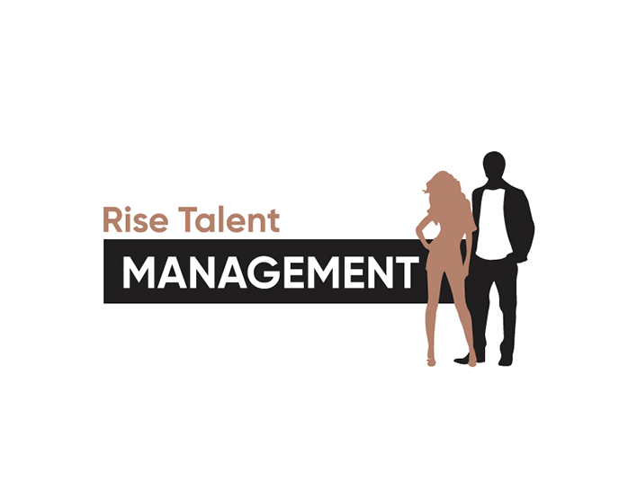 RISE TALENT MANAGEMENT | Logo for Talent Agency