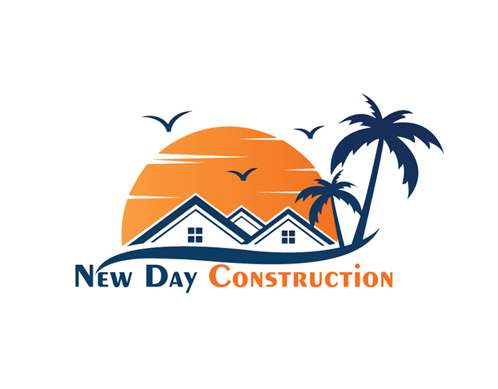 NEW DAY CONSTRUCTION | Logo for Home Construction