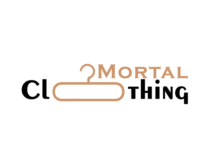 MORTAL CLOTHING - Logo for Elegant Clothing Store