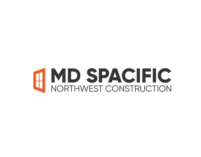 MD SPACIFIC NORTHWEST CONSTRUCTION - Home Construction Logo