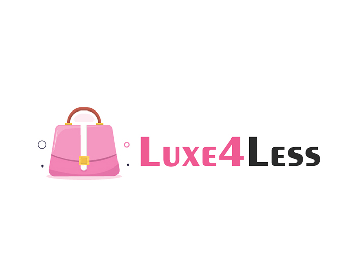 LUXE4 LESS | Logo Design for Trendy Handbags Store