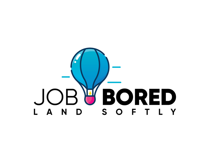 Job Bored | Paragliding Travel Adventure Logo