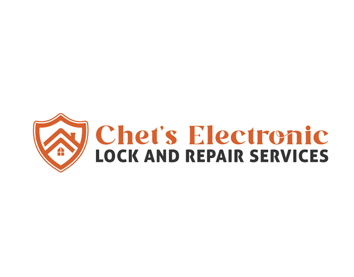 Chet’s Electronic - Lock Repair Service Logo Design