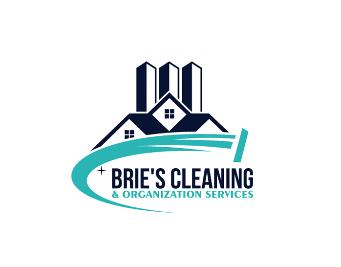 Brie’s Cleaning | Cleaning Service Agency Logo Design