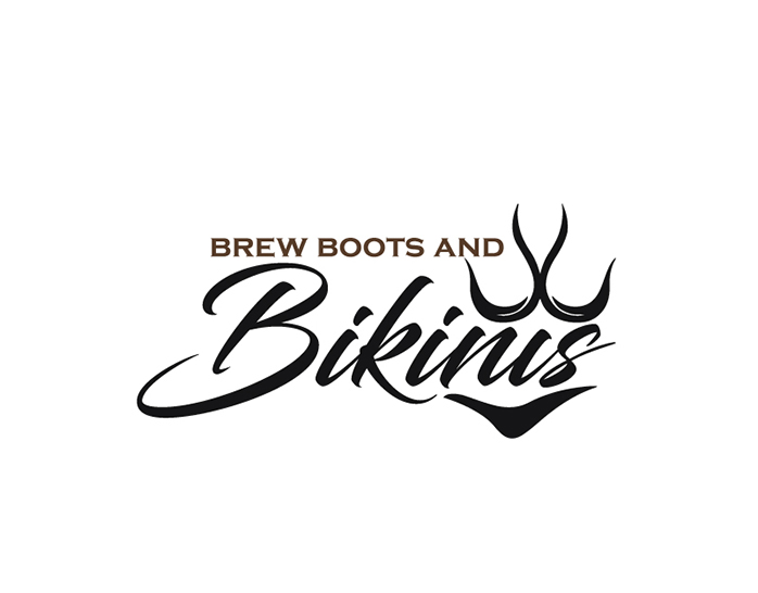Brew Boots and Bikinis | Logo Design for Coffee Store and Cafe