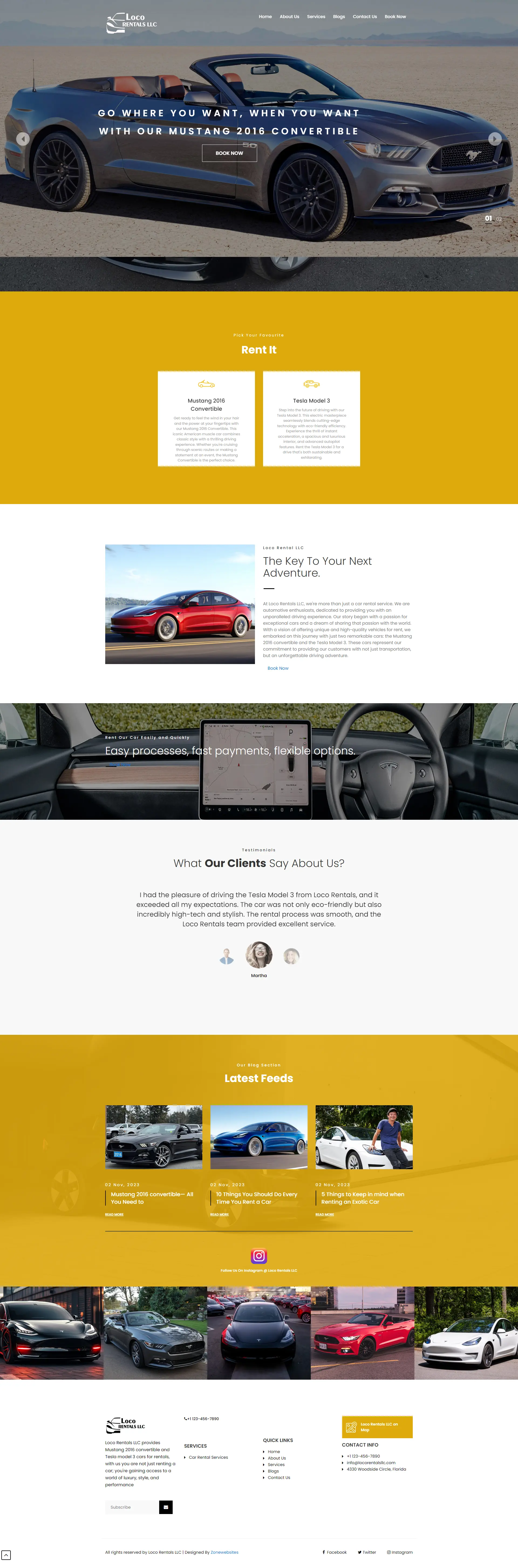 Loco - Automotive Rental Services Template