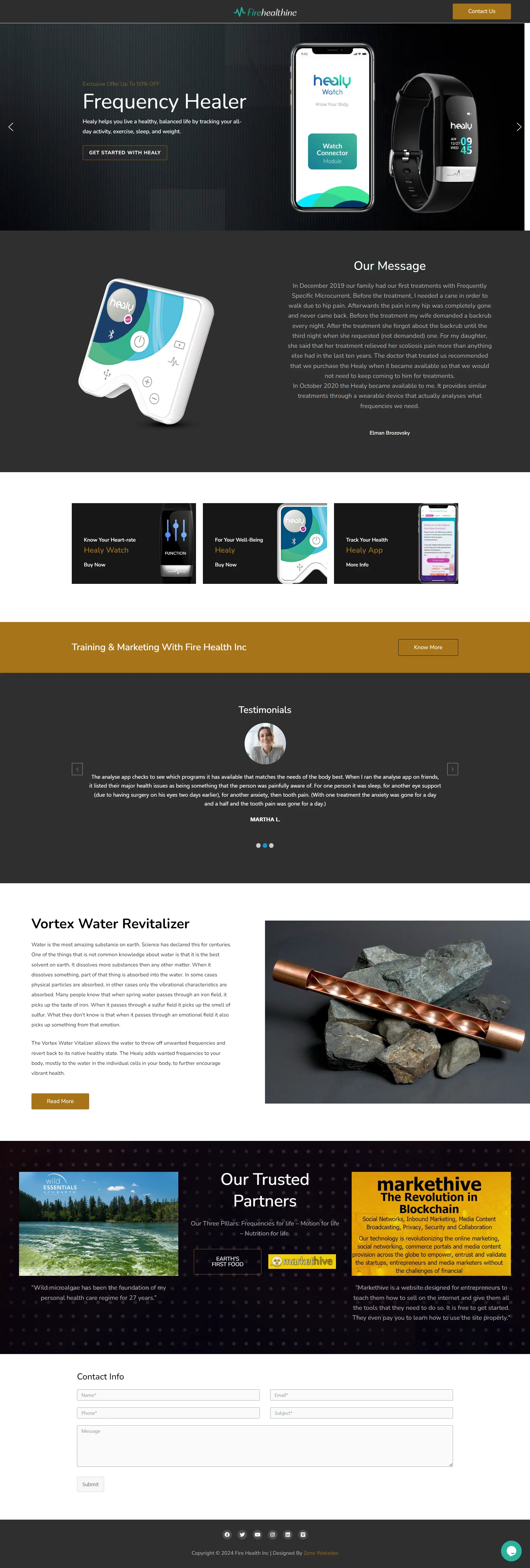 High-Quality Healthcare Products Website Template