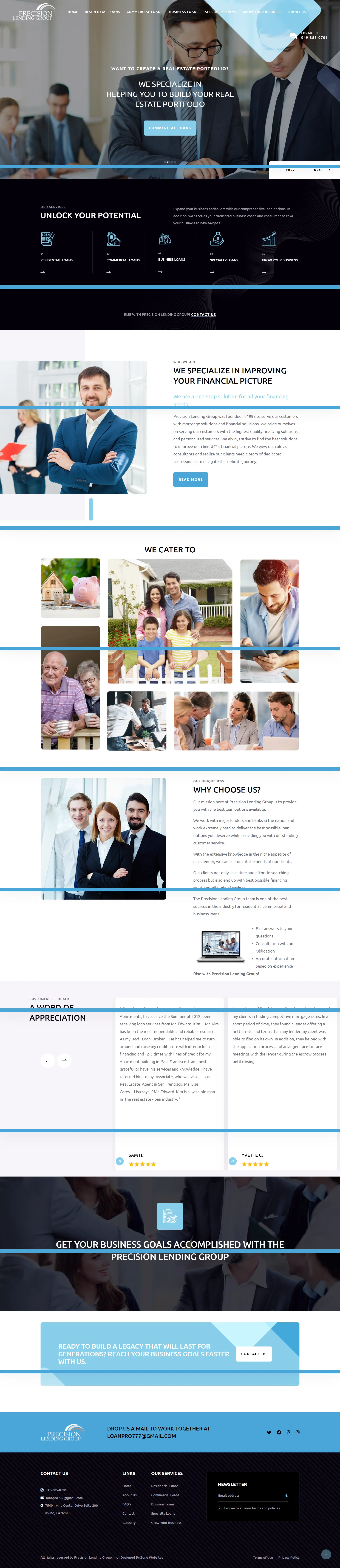 Mortgage and Financial Solutions Website Theme
