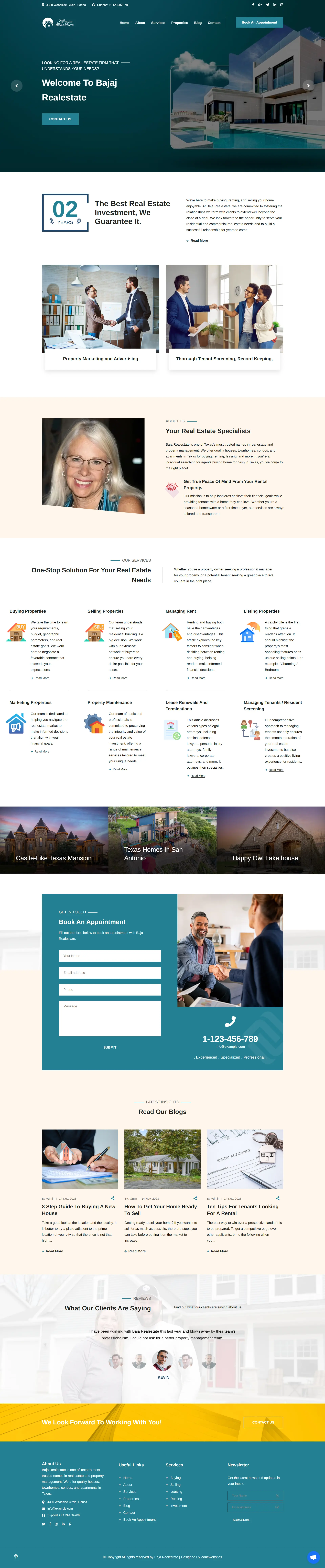 Website Design for Real Estate and Property Management