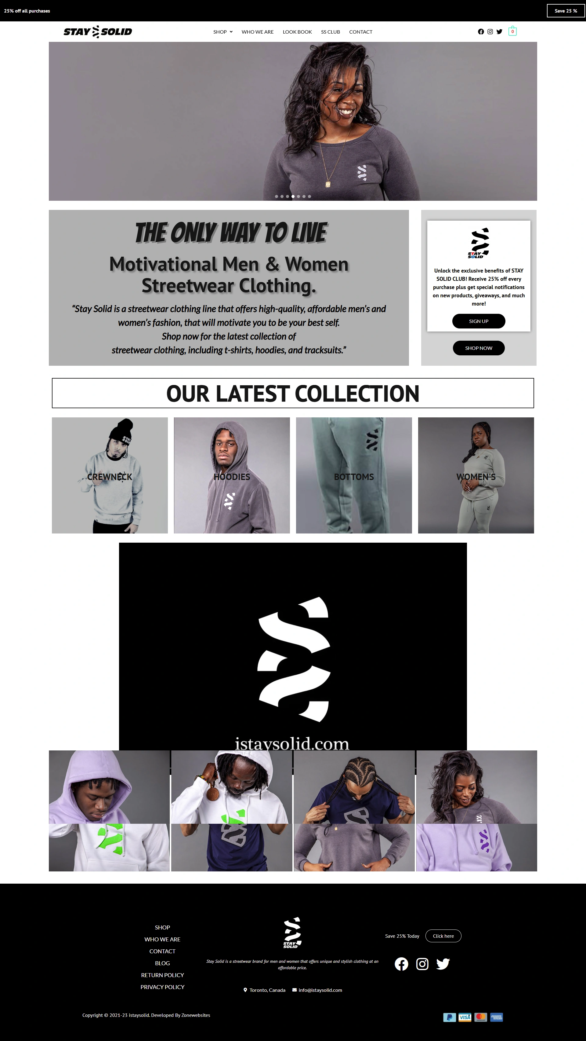 Premium Fashion & Clothing E-Commerce Website Layout