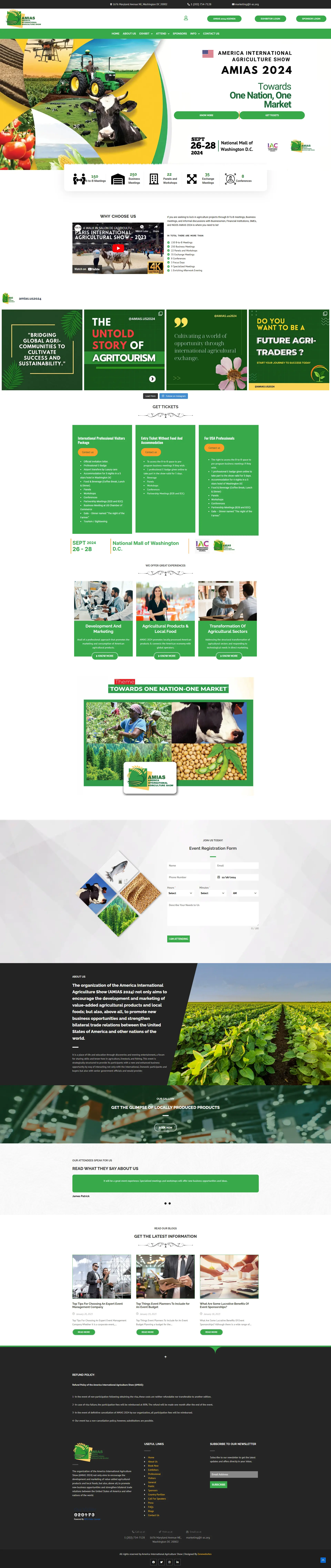 Stunning Website Design for Agriculture Empowerment Program